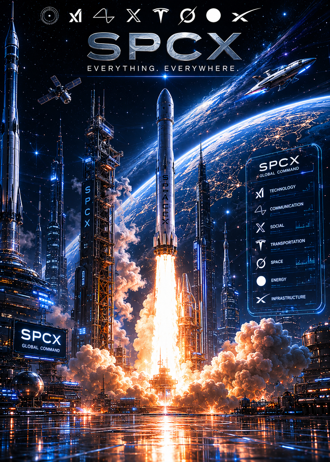 $SPCX poster